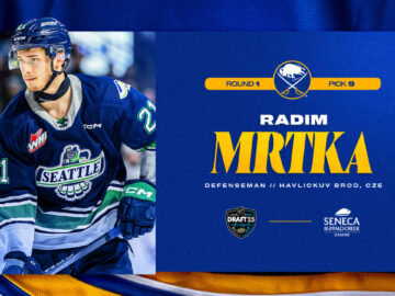 Sabres Select Mrtka with 9th Pick: Inside the NHL Draft Choice