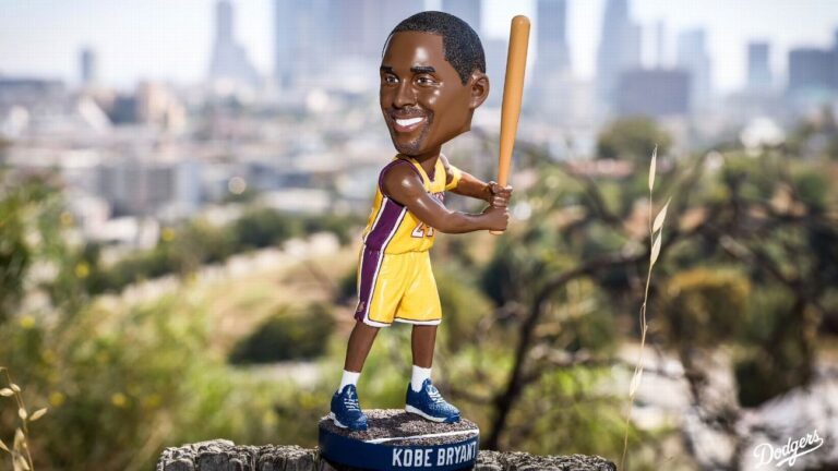 Dodgers Reveal Kobe Bryant Bobblehead for August Giveaway Night
