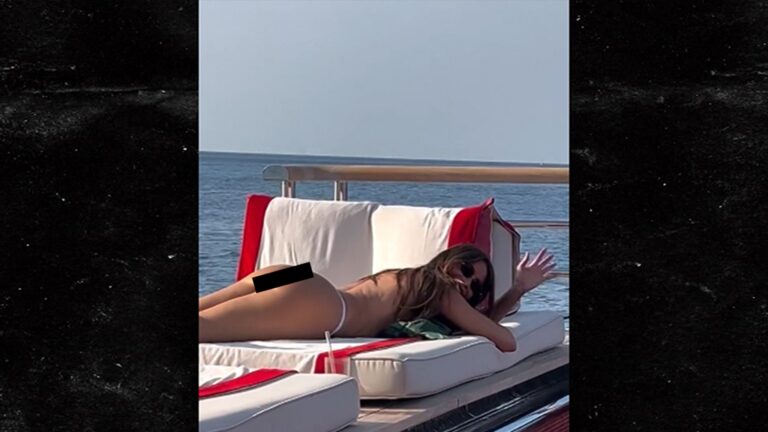 Sofia Vergara Tanning on Boat: Must-See Bare Butt Video