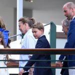 Prince George and Princess Charlotte Surprise Fans at Wimbledon