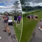 Golfer Fight Gone Wild: Shocking Pond Toss Caught on Video