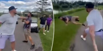 Golfer Fight Gone Wild: Shocking Pond Toss Caught on Video